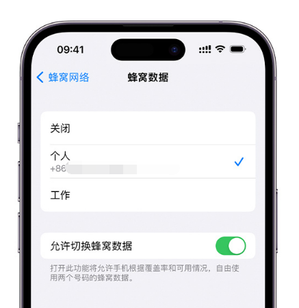 泽州苹果维修服务分享如何在iPhone上使用双卡 