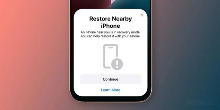 泽州苹果手机维修分享iOS 18无线恢复功能可用另一部iPhone恢复变砖的iPhone 16 